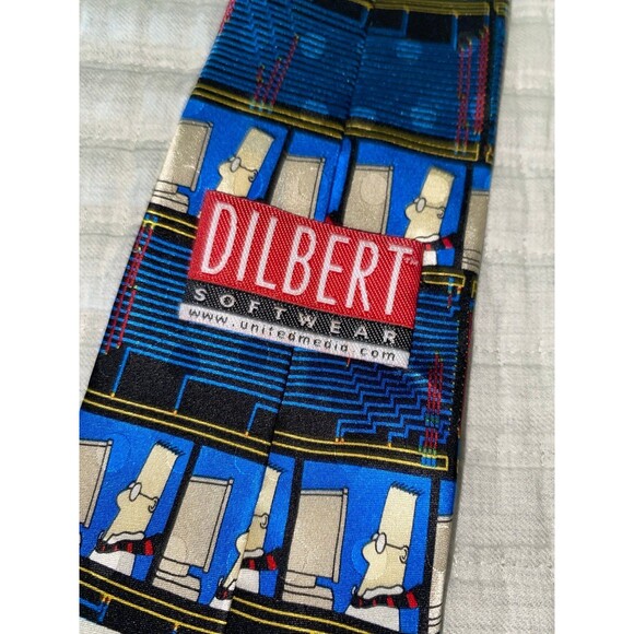 Dilbert Silk Tie - Picture 3 of 4